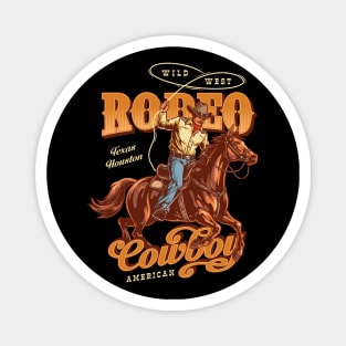 Rodeo Cowboy Magnet